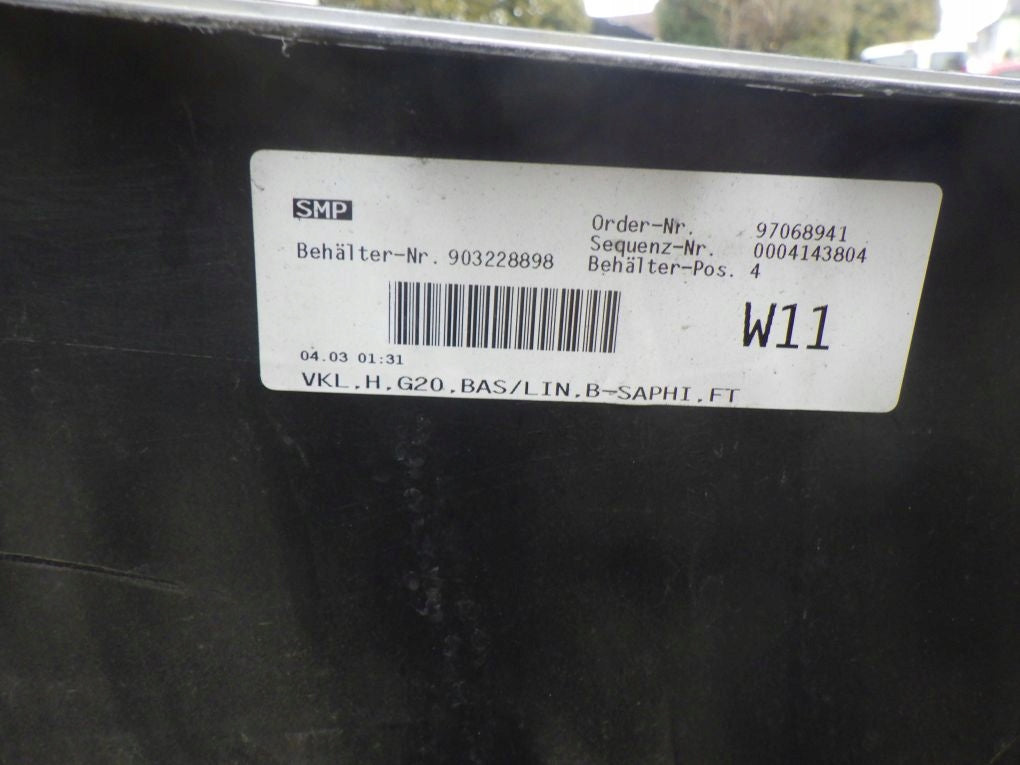 BMW 3 G20 SEDAN 19- Rear Bumper