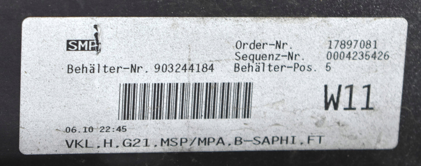 BMW 3 G21 M PACKAGE REAR BUMPER ORIGINAL ESTATE