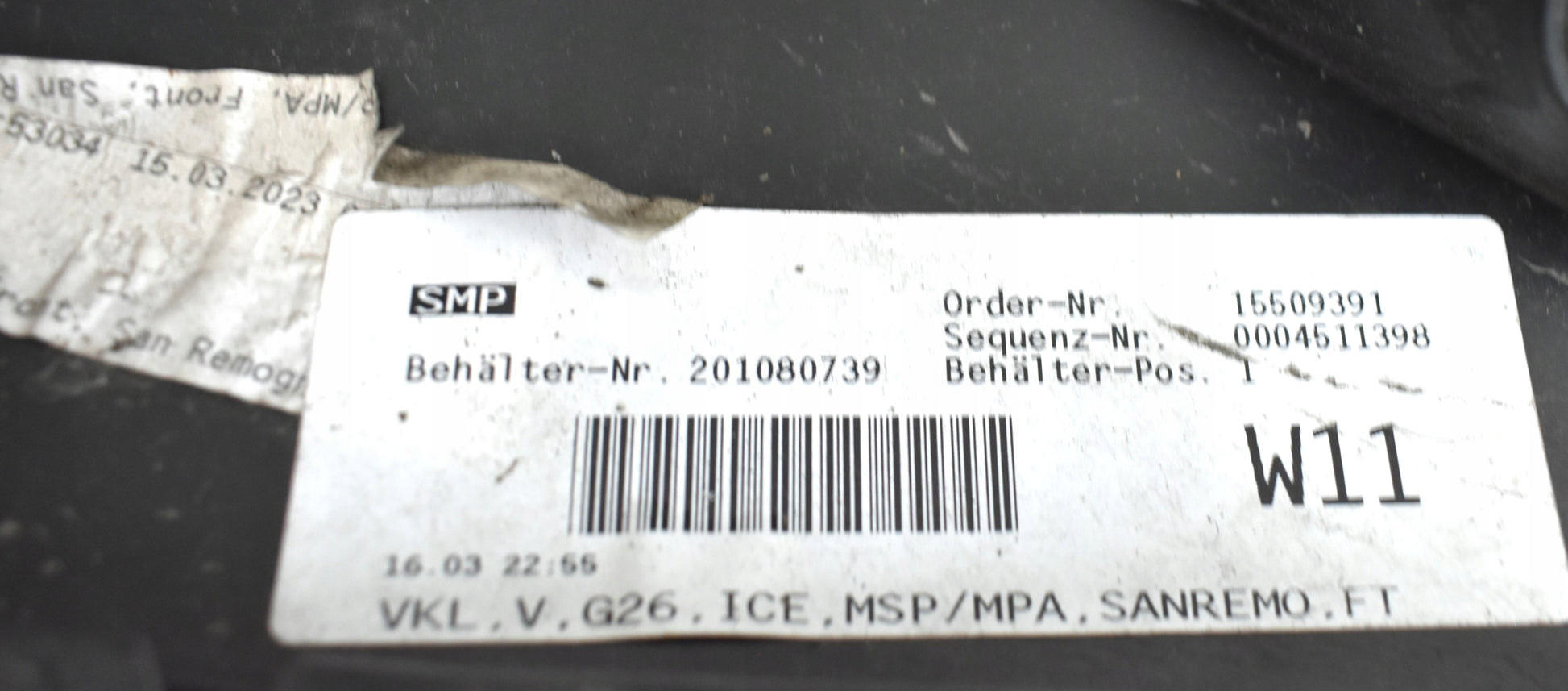 BMW 4 G26 M Package Front Bumper - Original