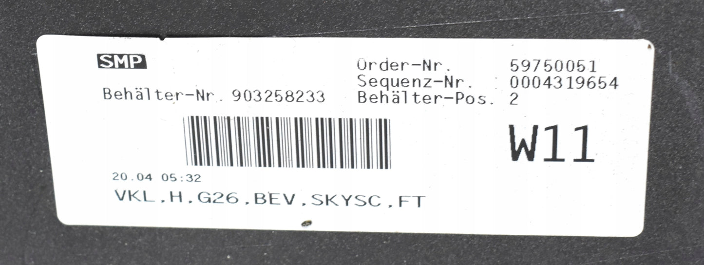 BMW 4 G26 REAR BUMPER org BASIC STANDARD + BOTTOM