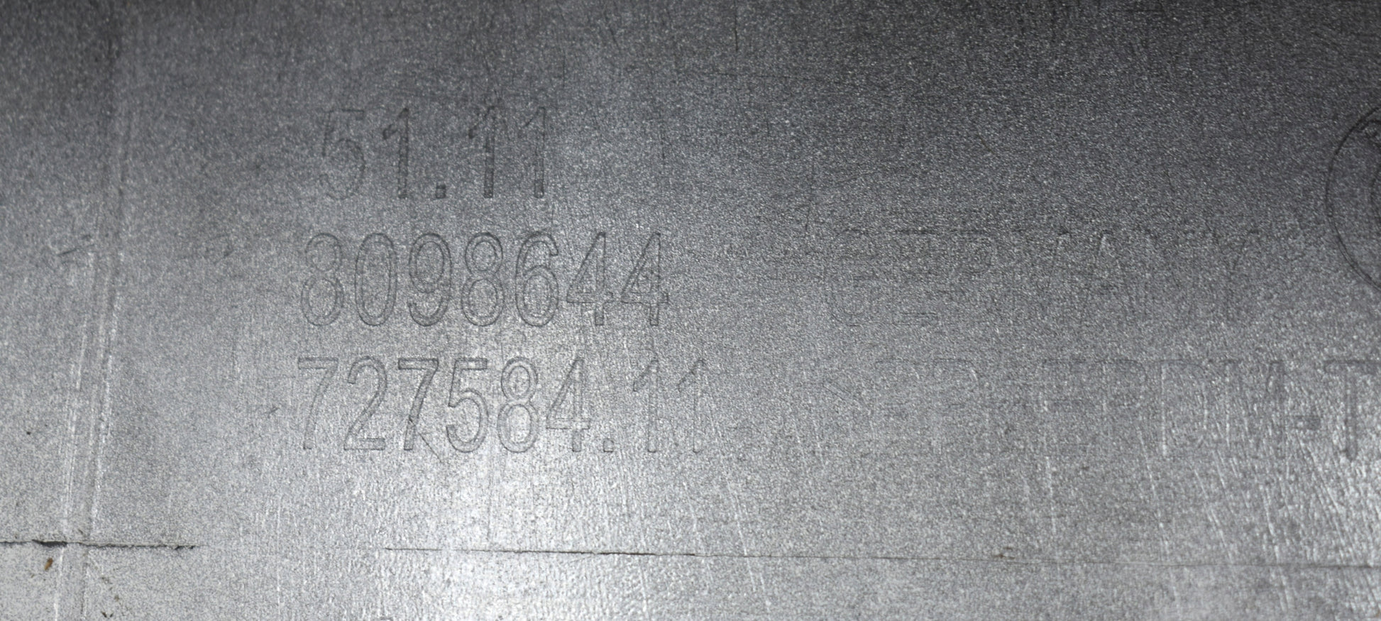 BMW 5 G30 G31 LIFT LCI M PACKAGE FRONT BUMPER ORG