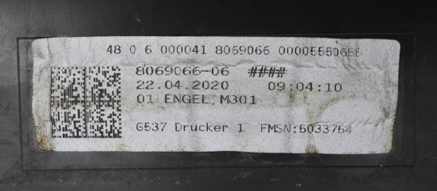 BMW 5 G30 G31 M PACKAGE FRONT BUMPER SUPER CONDITION