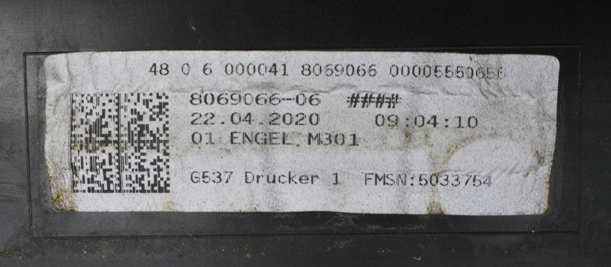 BMW 5 G30 G31 M PACKAGE FRONT BUMPER SUPER CONDITION