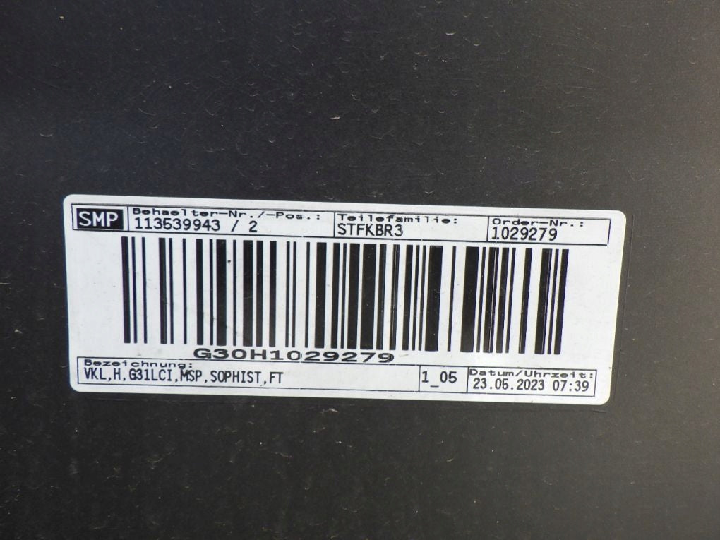 BMW 5 G31 KOMBI LIFT LCI M Paket 20- Rear Bumper