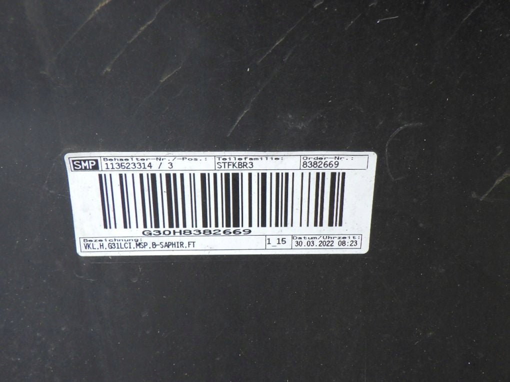 BMW 5 G31 KOMBI LIFT LCI M Paket 20- Rear Bumper