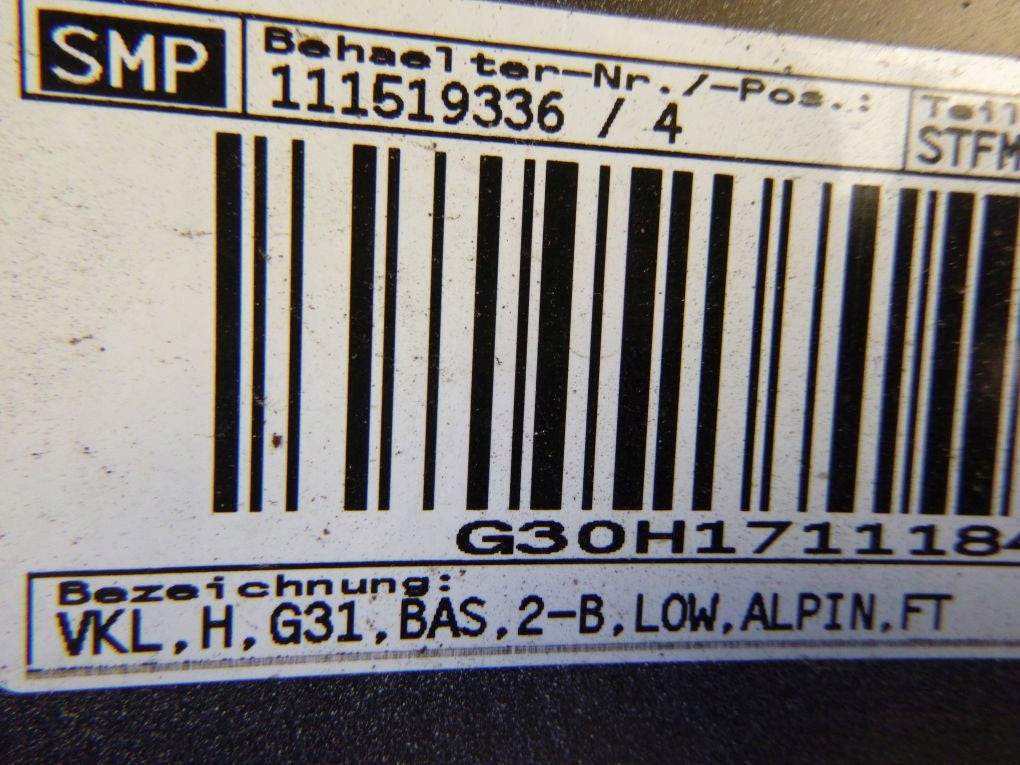 BMW 5 G31 KOMBI Rear Bumper