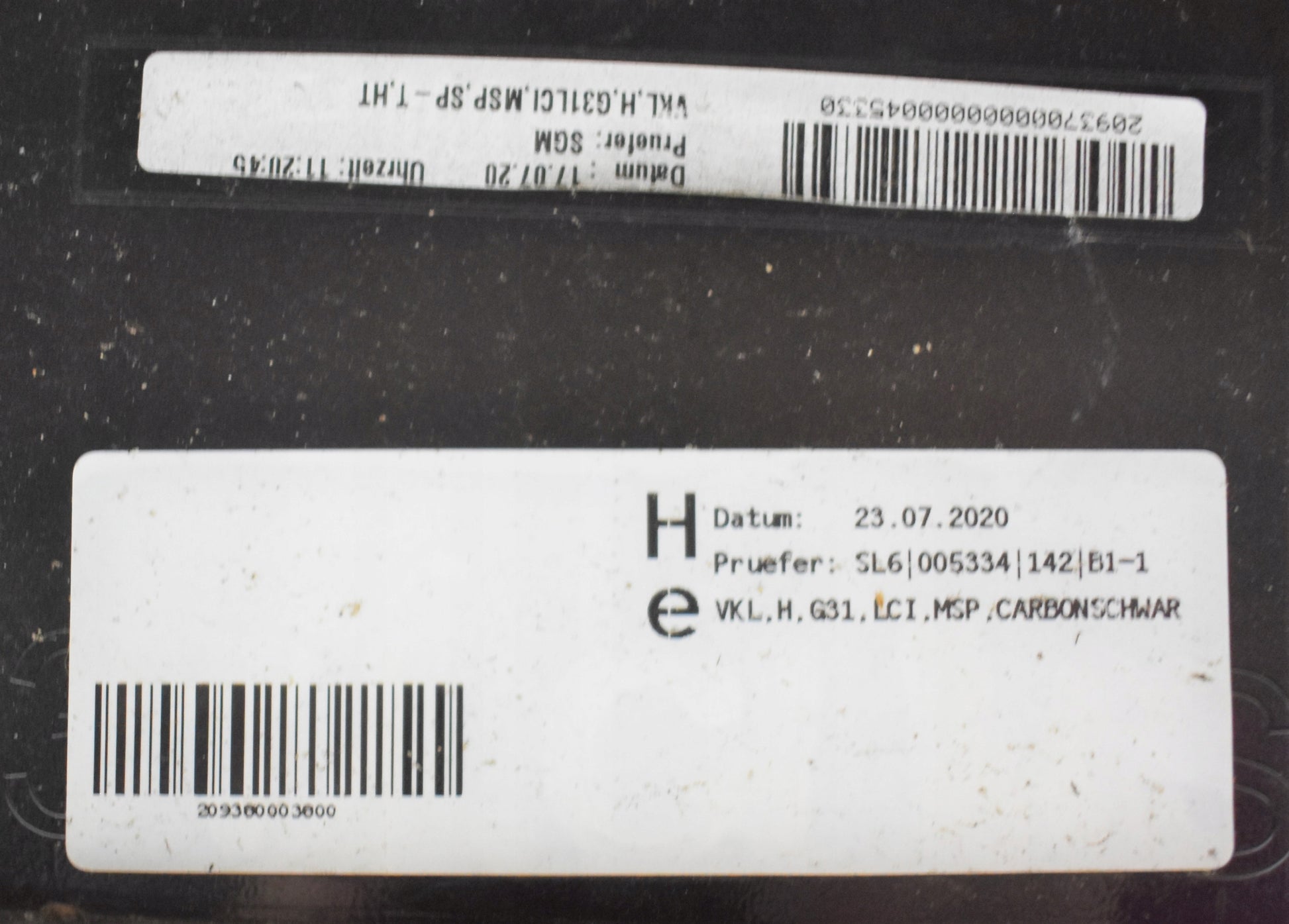 BMW 5 G31 LIFT LCI M PACKAGE REAR BUMPER ORG