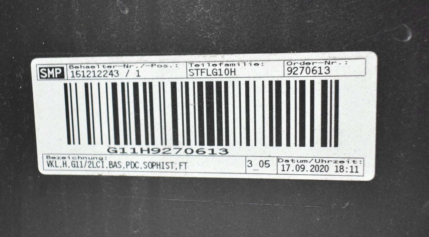 BMW 7 G11 G12 LIFT LCI REAR BUMPER ORG