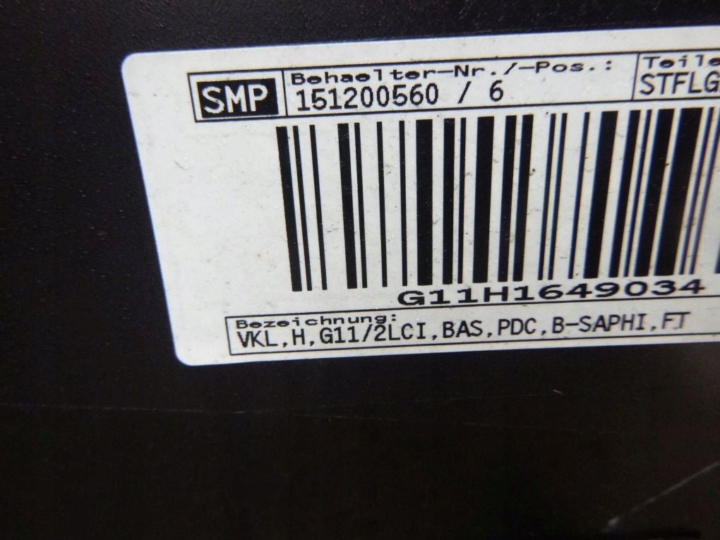 BMW 7 G11 G12 LIFT LCI Rear Bumper