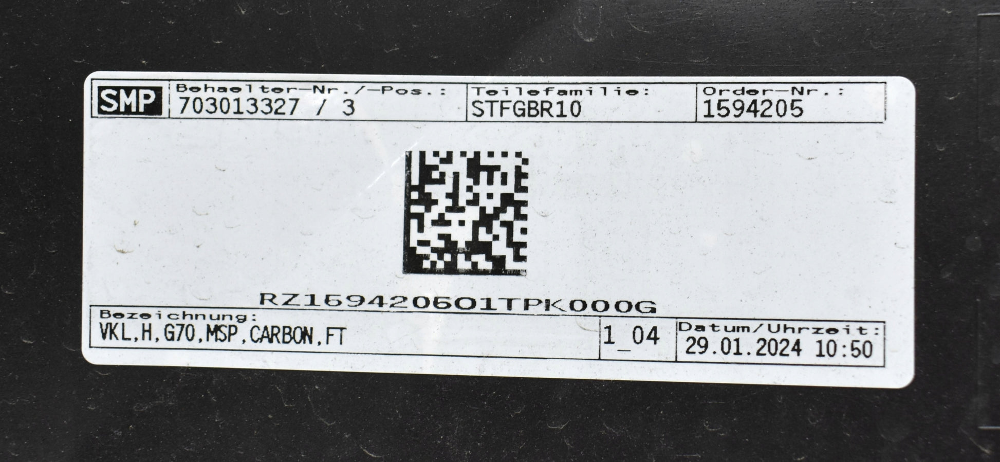 BMW 7 G70 M Package Rear Bumper ORG