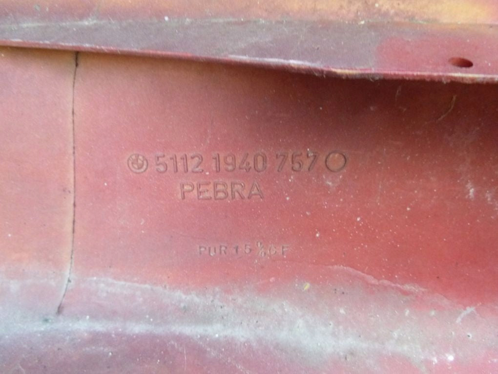 BMW 8 E31 1989 - 1999 Rear Bumper