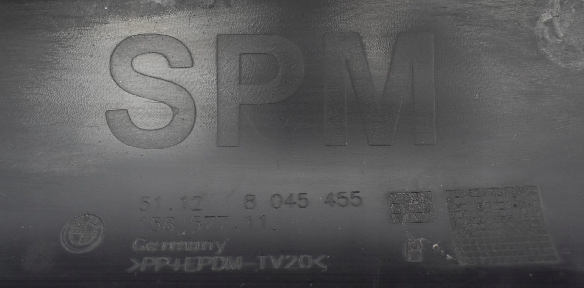 BMW E82 E88 M PACKAGE BUMPER SPOILER DIFFUSER ORG