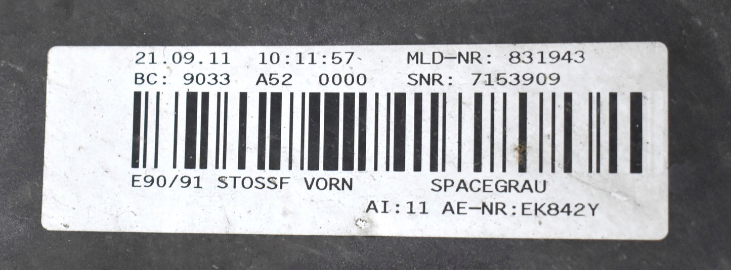 BMW E90 E91 FRONT BUMPER ORG + GRILLES