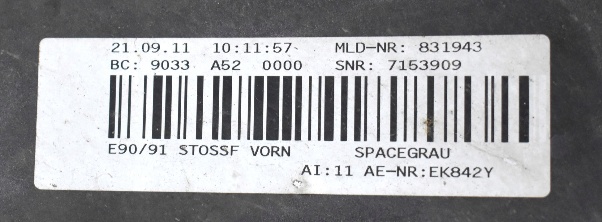 BMW E90 E91 FRONT BUMPER ORG + GRILLES