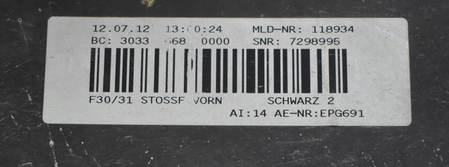 BMW F30 F31 FRONT BUMPER ORG + GRILLES