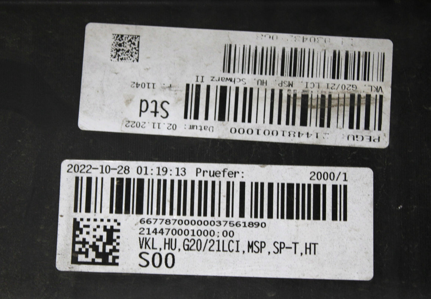 BMW G20 LIFT LCI M PACKAGE REAR BUMPER ORIGINAL SEDAN + LOWER PART