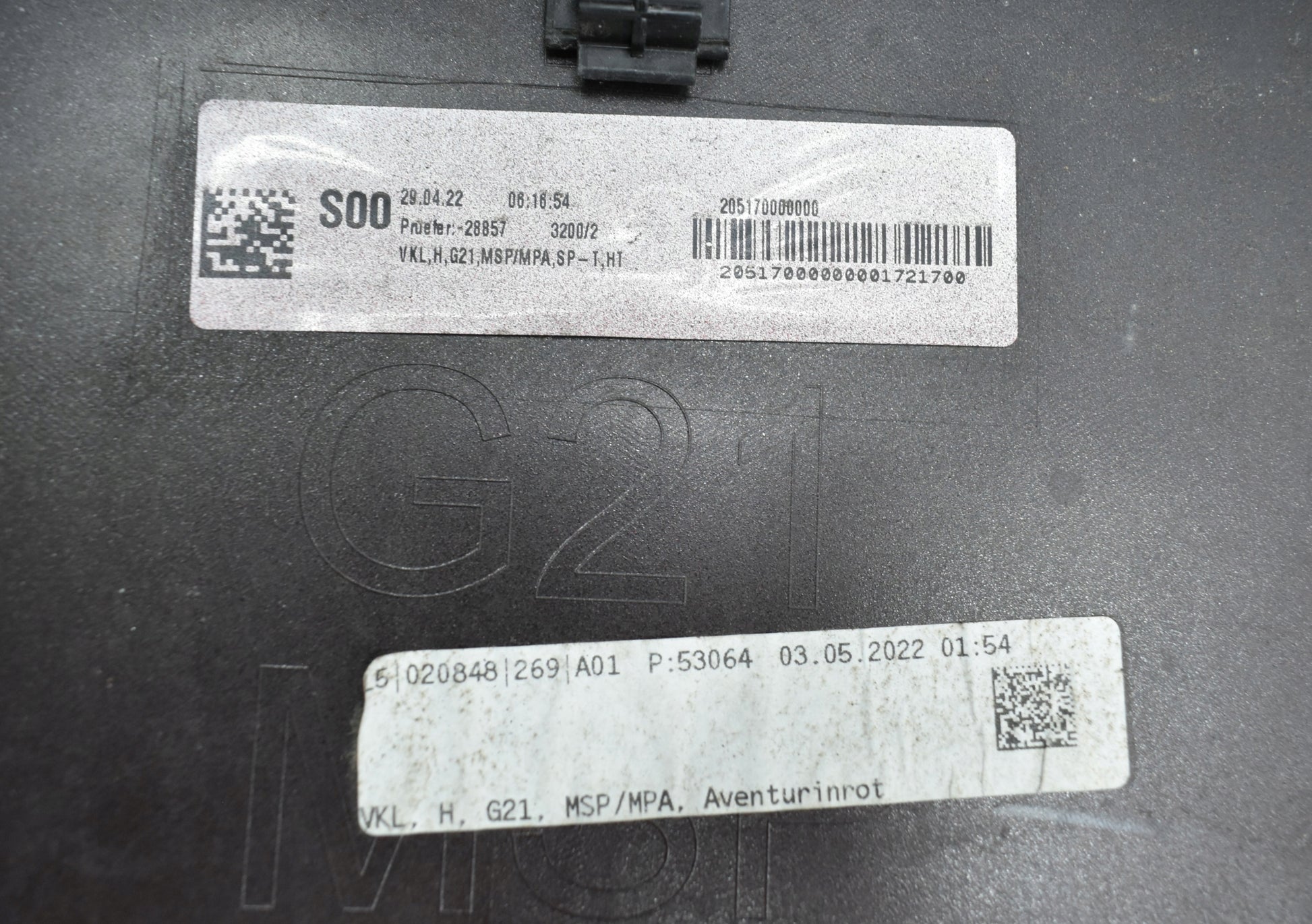 BMW G21 M PACKAGE REAR BUMPER WAGON ORG + BOTTOM