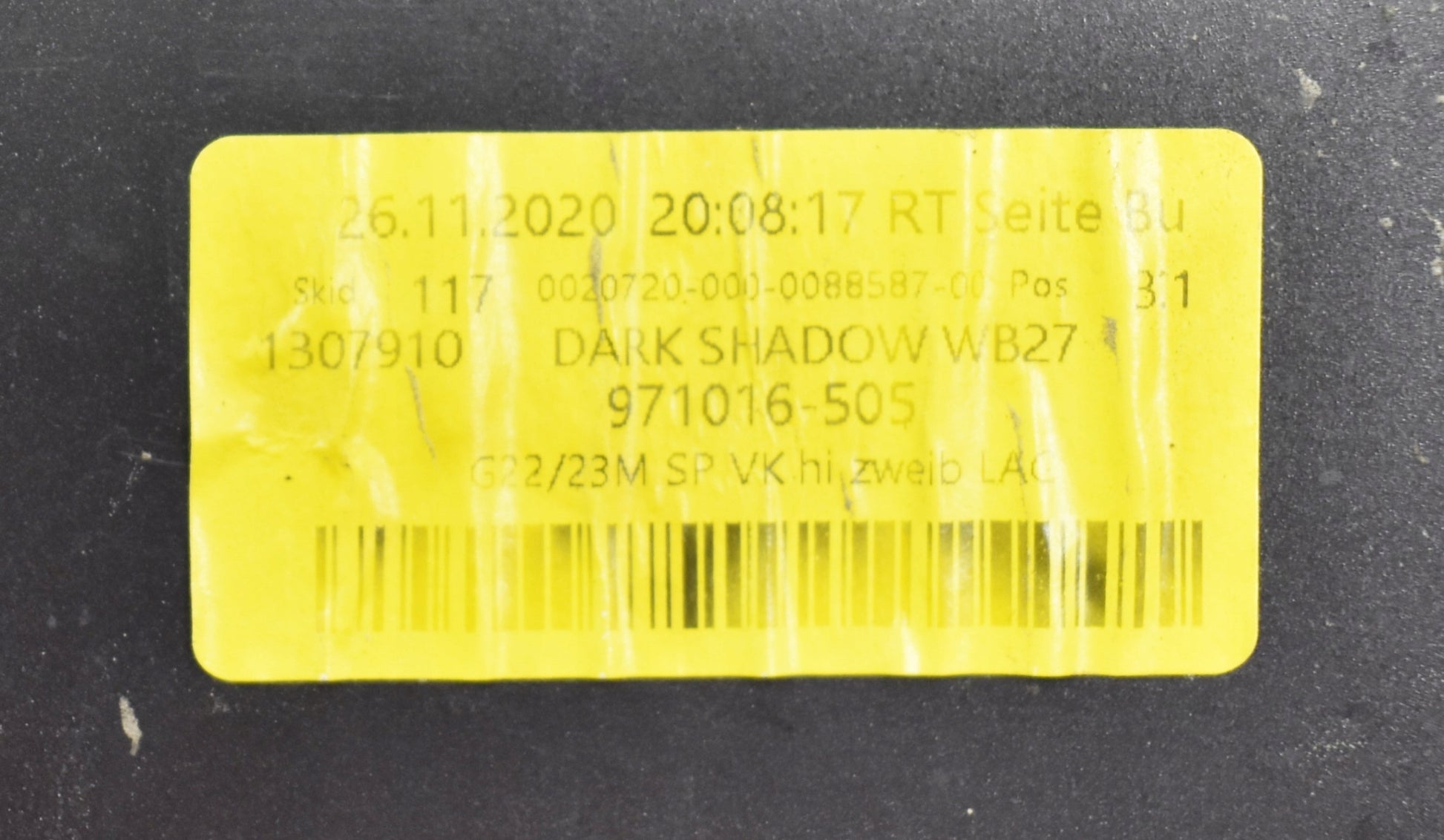 BMW G22 G23 M Package Bumper Diffuser Spoiler Org