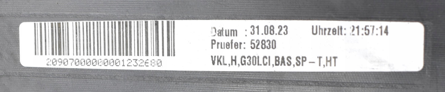 BMW G30 LIFT LCI REAR BUMPER ORG SEDAN