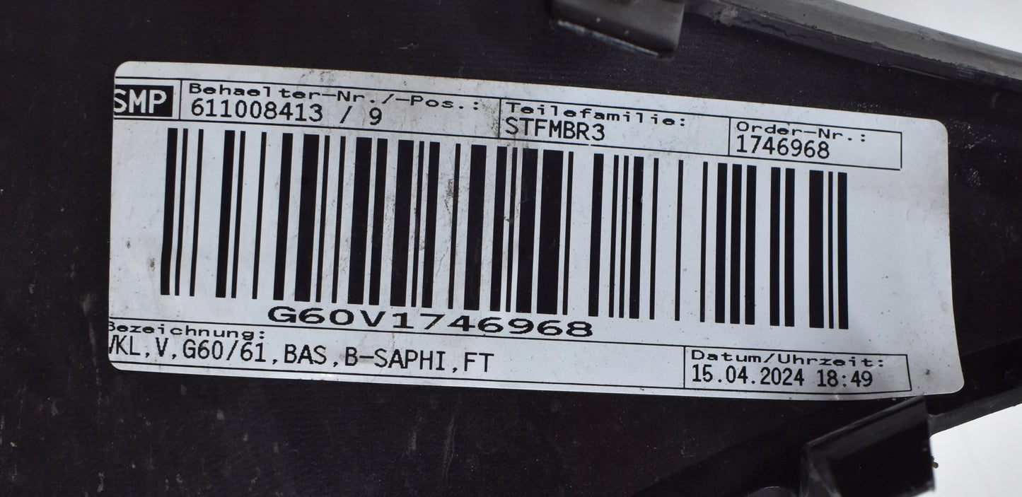 BMW G60 G61 FRONT BUMPER STANDARD BASIC ORG