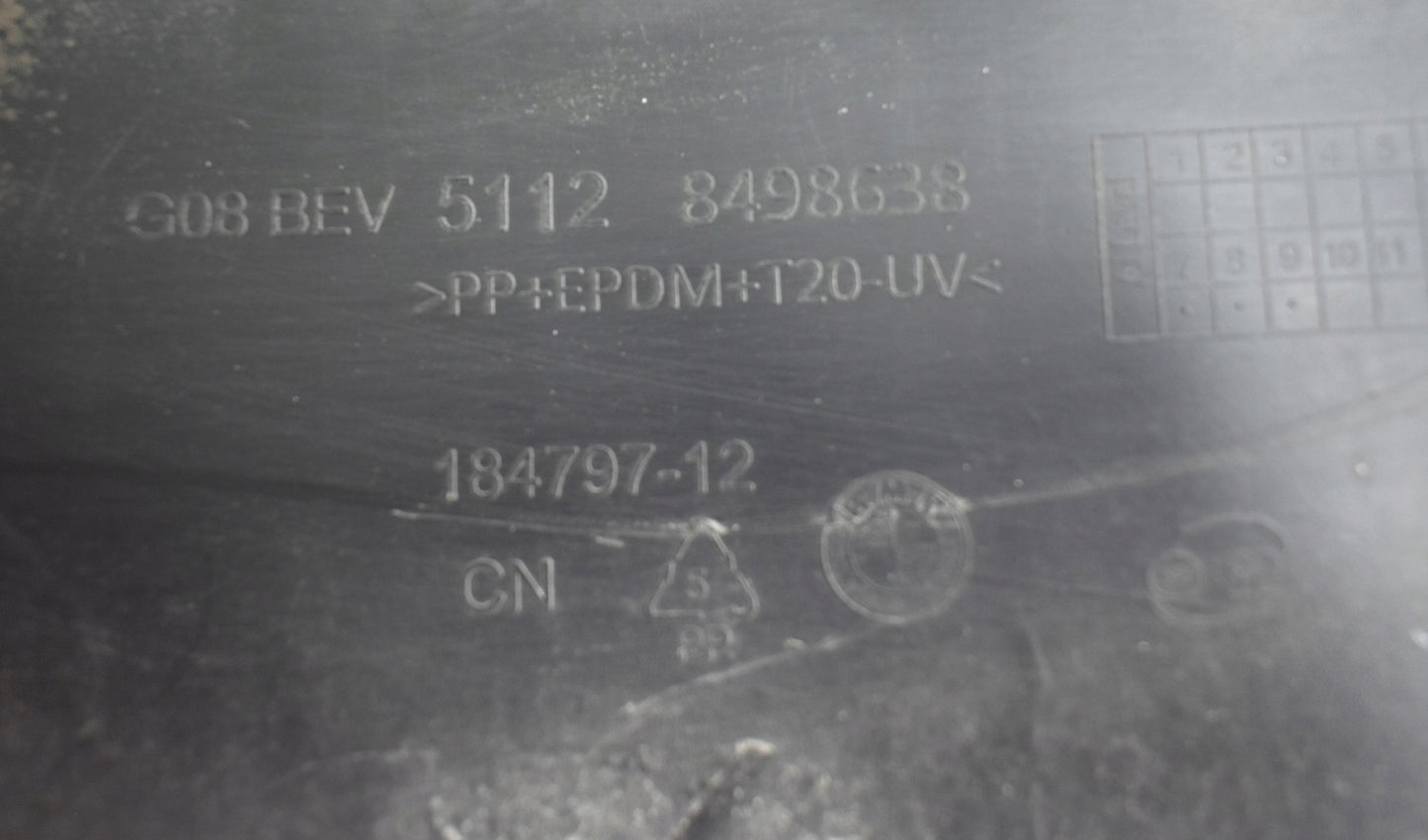 BMW IX3 IX 3 G08 REAR BUMPER ORG