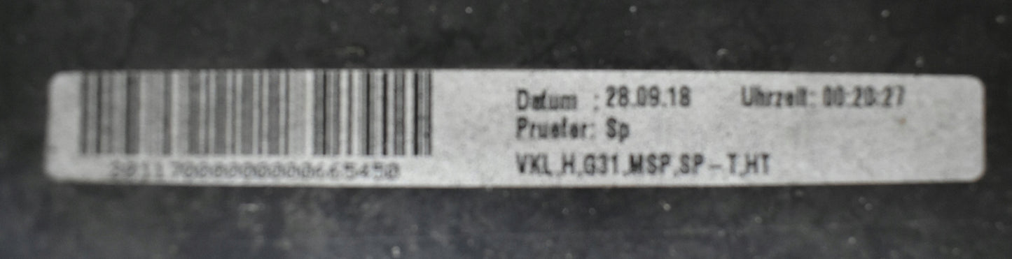 BMW 5 Series G31 M Sport Package Rear Bumper Wagon OEM