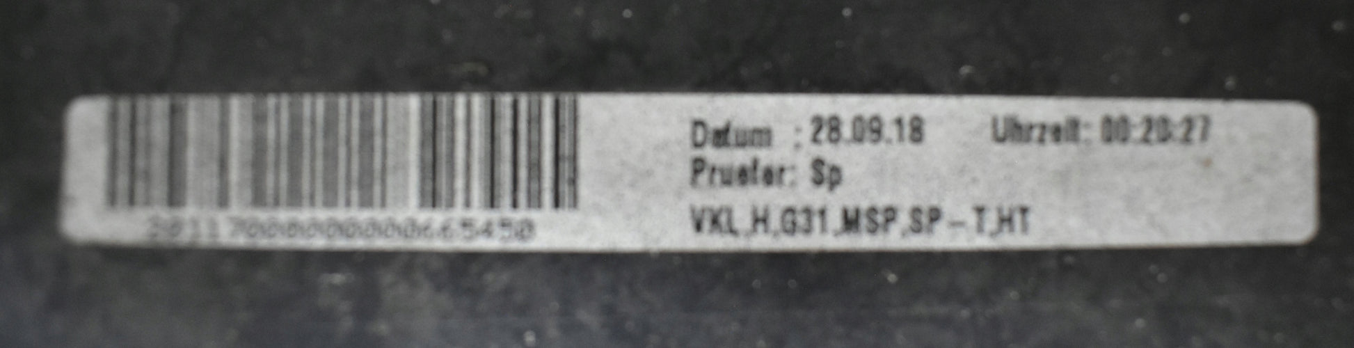 BMW 5 Series G31 M Sport Package Rear Bumper Wagon OEM