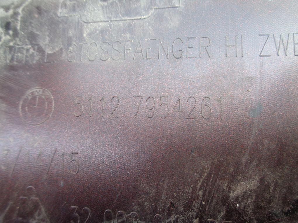 BMW X1 F48 LCI LIFT Rear Bumper Diffuser