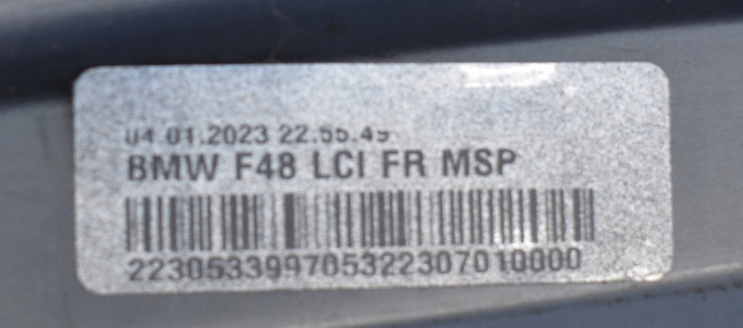 BMW X1 F48 LIFT LCI M PACKAGE FRONT BUMPER ORG