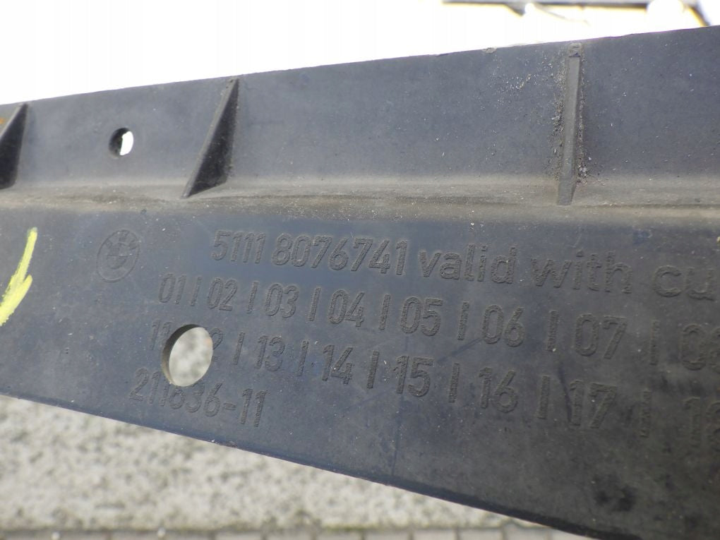 BMW X1 F48 M-PAKIET LCI LIFT front bumper beam slider mount