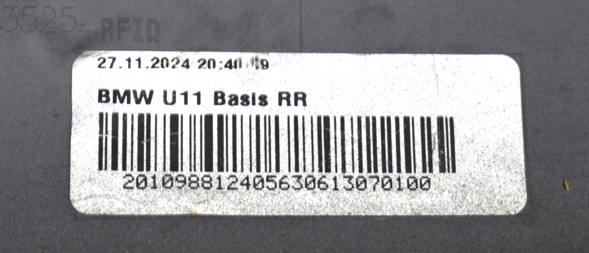 BMW X1 U11 REAR BUMPER ORIGINAL STANDARD BASIC + BOTTOM