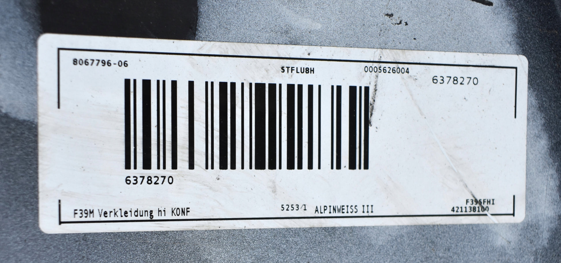 BMW X2 F39 M SPORT PACKAGE REAR BUMPER ORIGINAL + BOTTOM PART