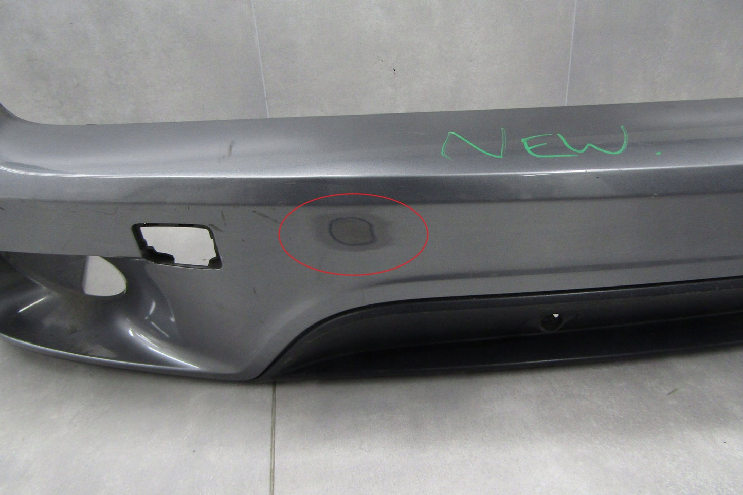 BMW X5 E70 2010 Rear Bumper
