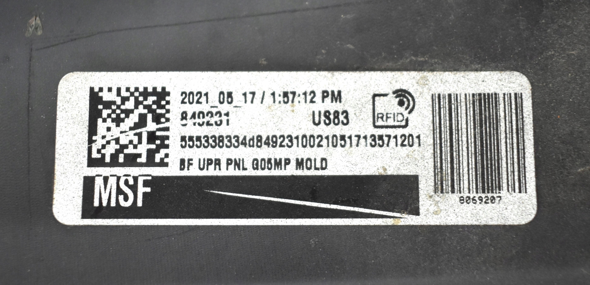 BMW X5 G05 M PACKAGE FRONT BUMPER ORG