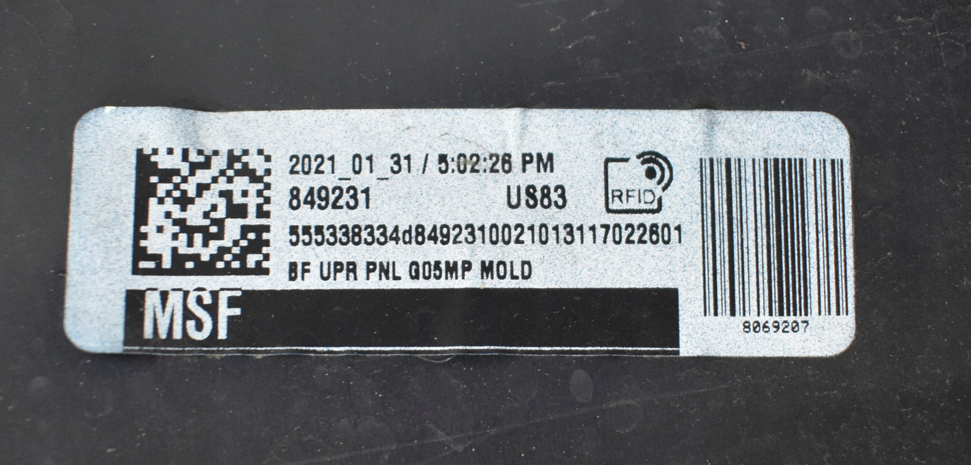 BMW X5 G05 M PACKAGE FRONT BUMPER ORIGINAL