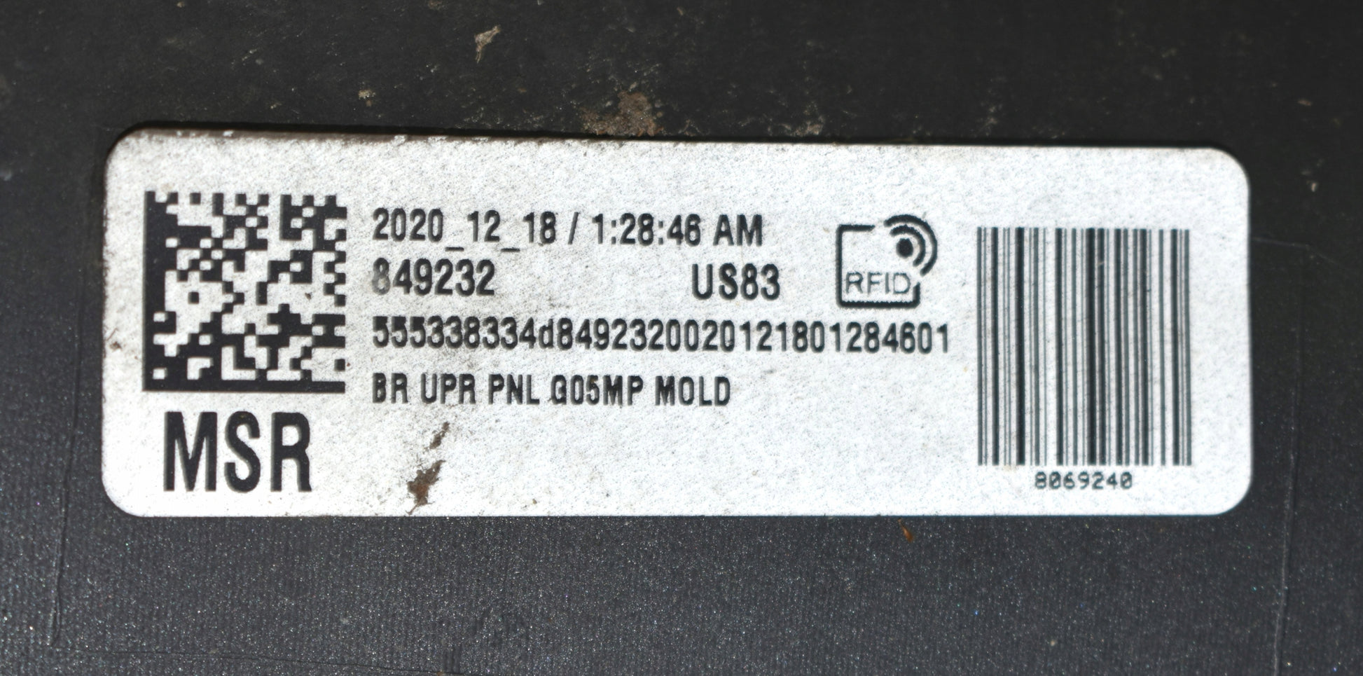 BMW X5 G05 M PACKAGE REAR BUMPER ORIGINAL + BOTTOM