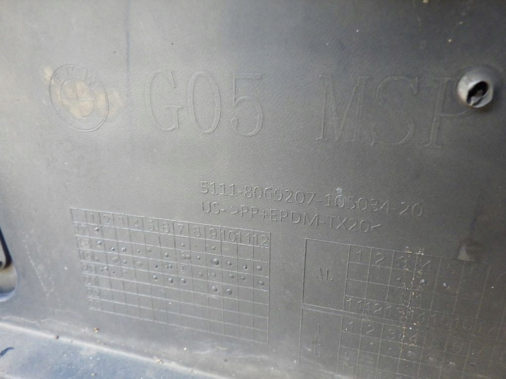 BMW X5 G05 M Package Front Bumper