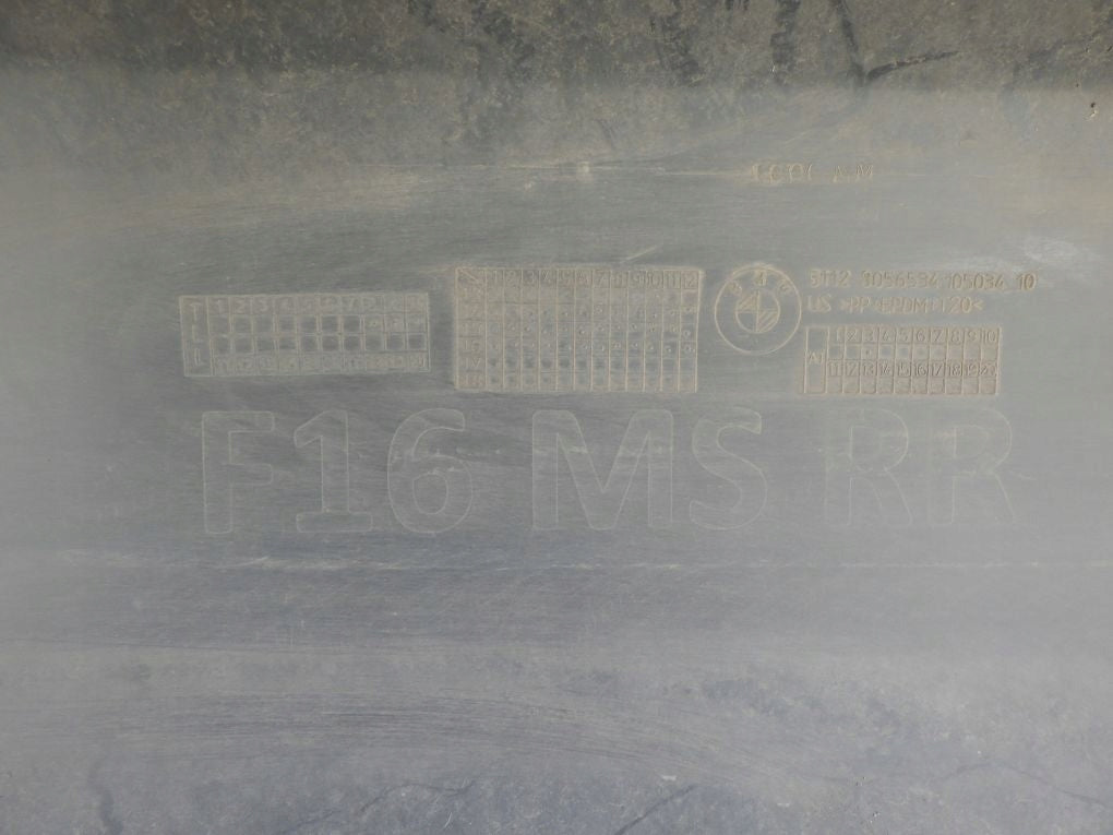 BMW X6 F16 M PACKAGE rear bumper