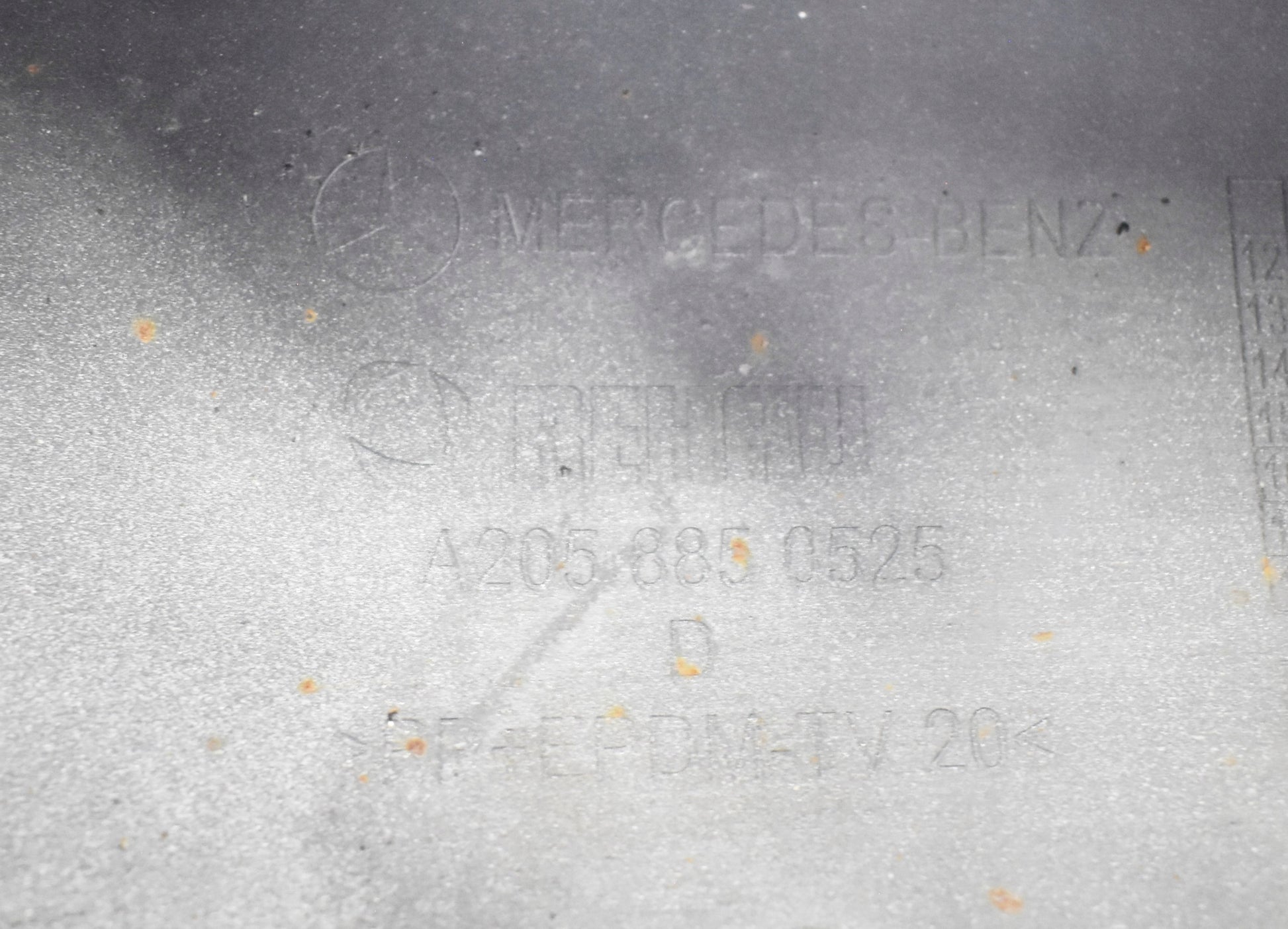 C CLASS W205 ELEGANCE FRONT BUMPER SUPER CONDITION ORG