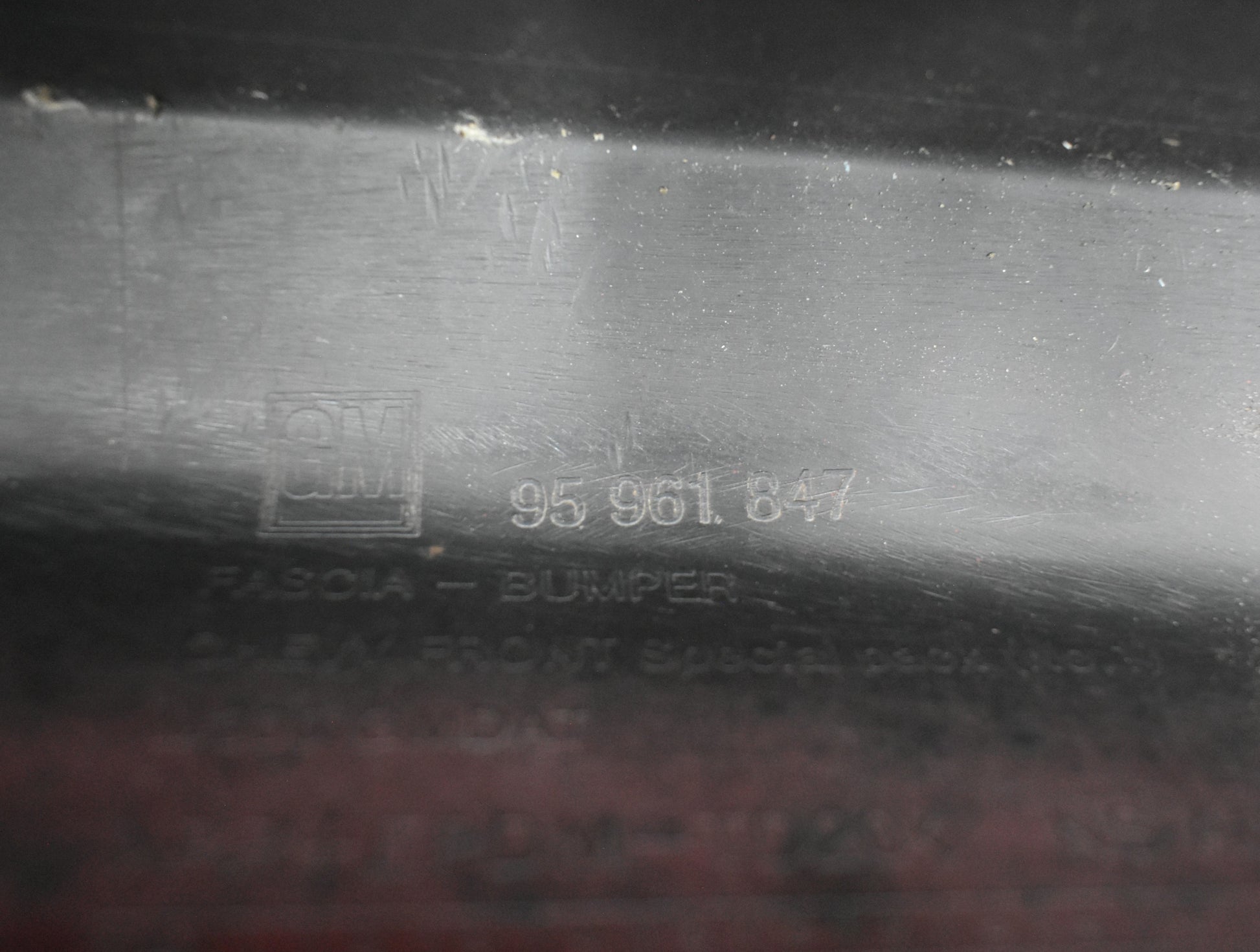 CHEVROLET SPARK III FRONT BUMPER ORG