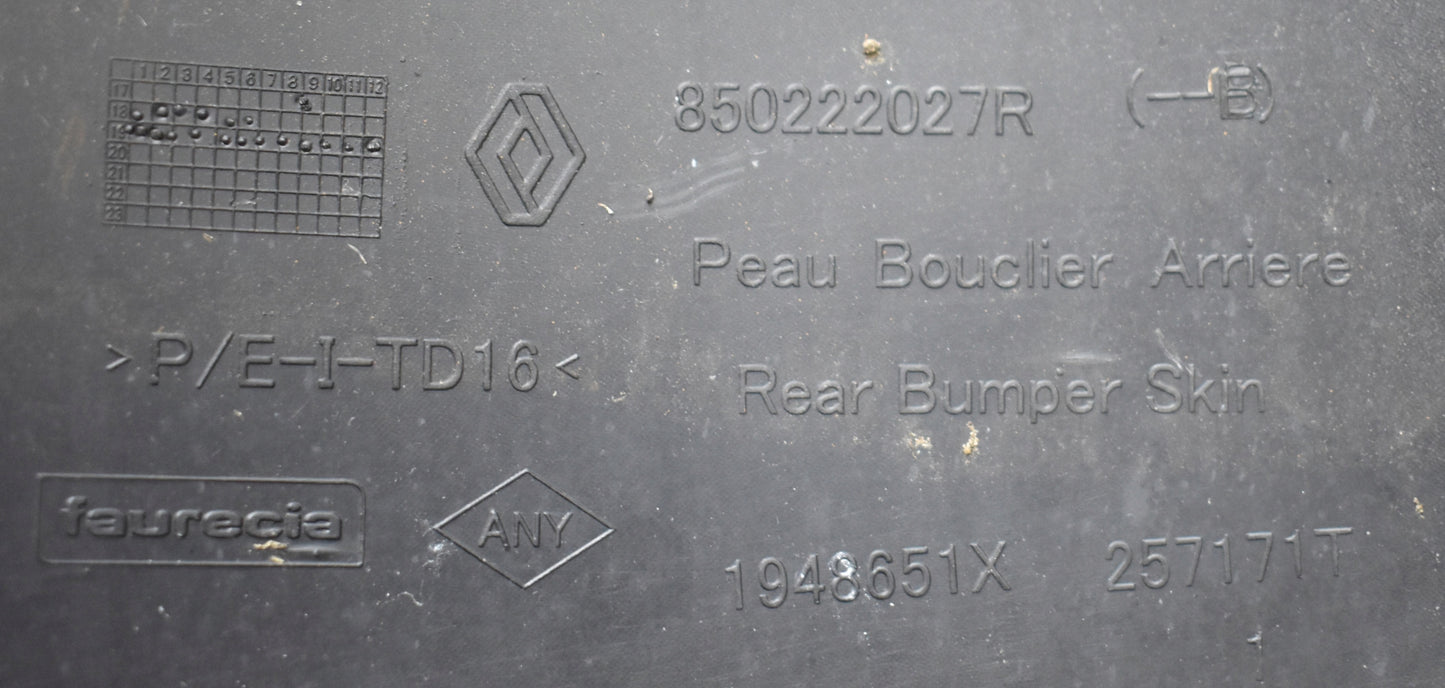 DACIA DUSTER II REAR BUMPER ORG