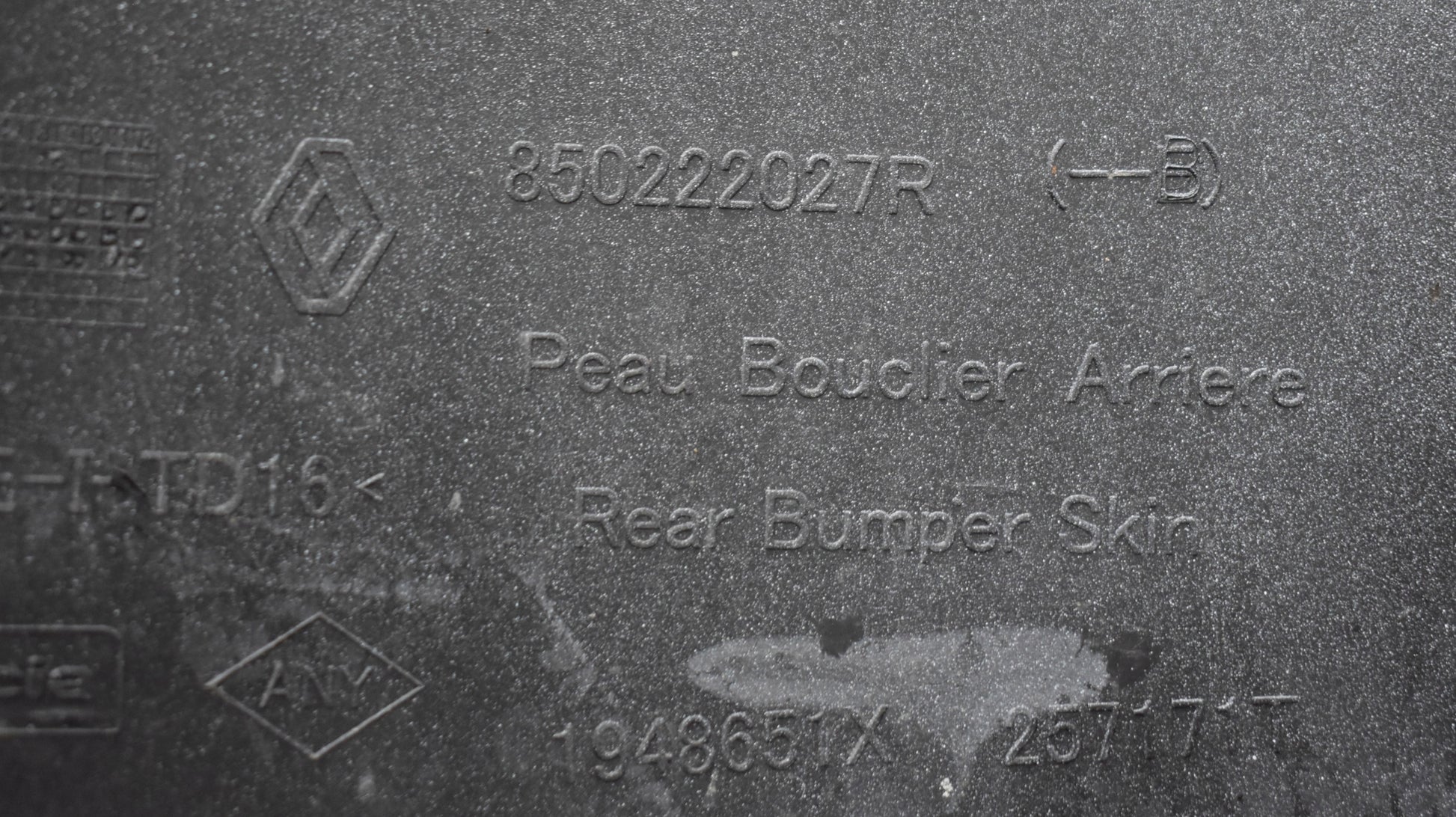 DACIA DUSTER II REAR BUMPER ORG