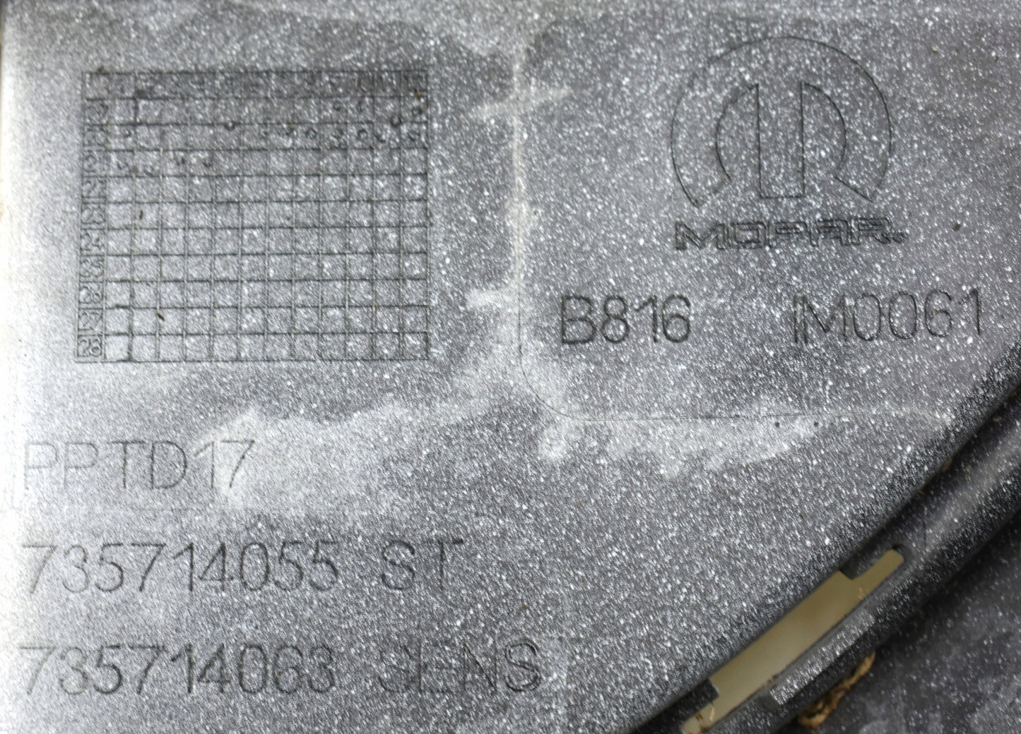 FIAT 500 FIAT 500E ELECTRIC ELEKTRYK FRONT BUMPER ORG