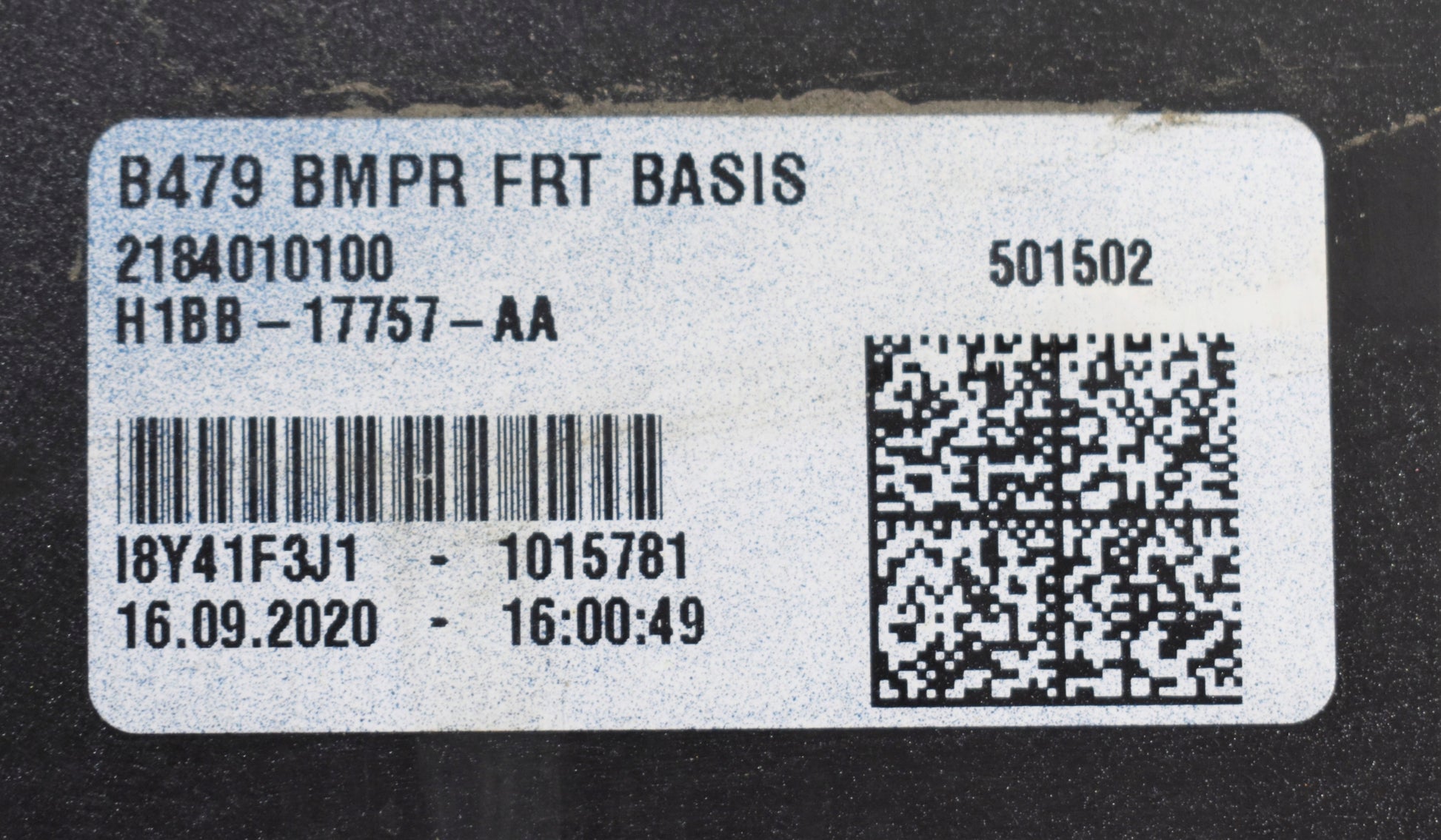 FORD FIESTA MK8 ACTIVE FRONT BUMPER SUPER CONDITION