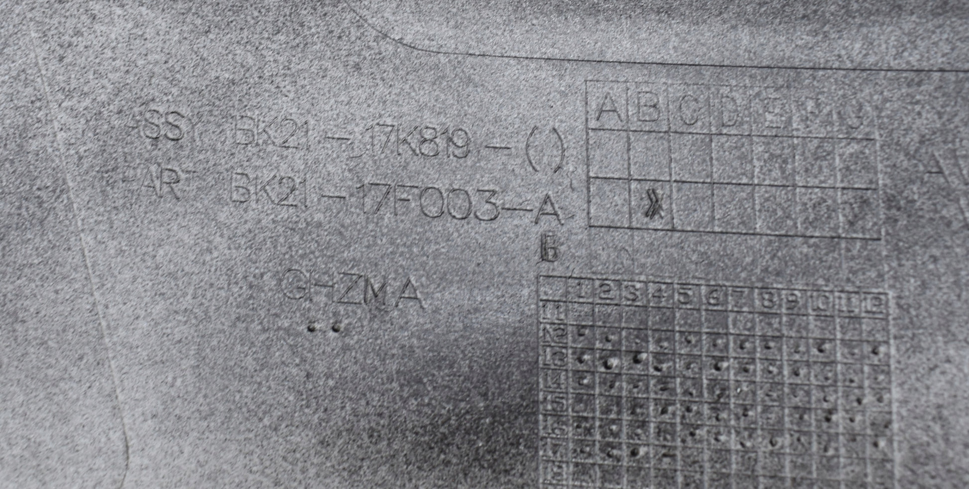 FORD TRANSIT CUSTOM FRONT BUMPER ORIG 12-18