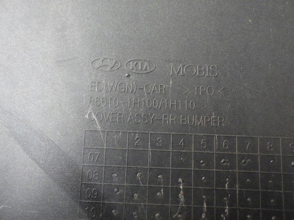 KIA CEED I 1 KOMBI Rear Bumper