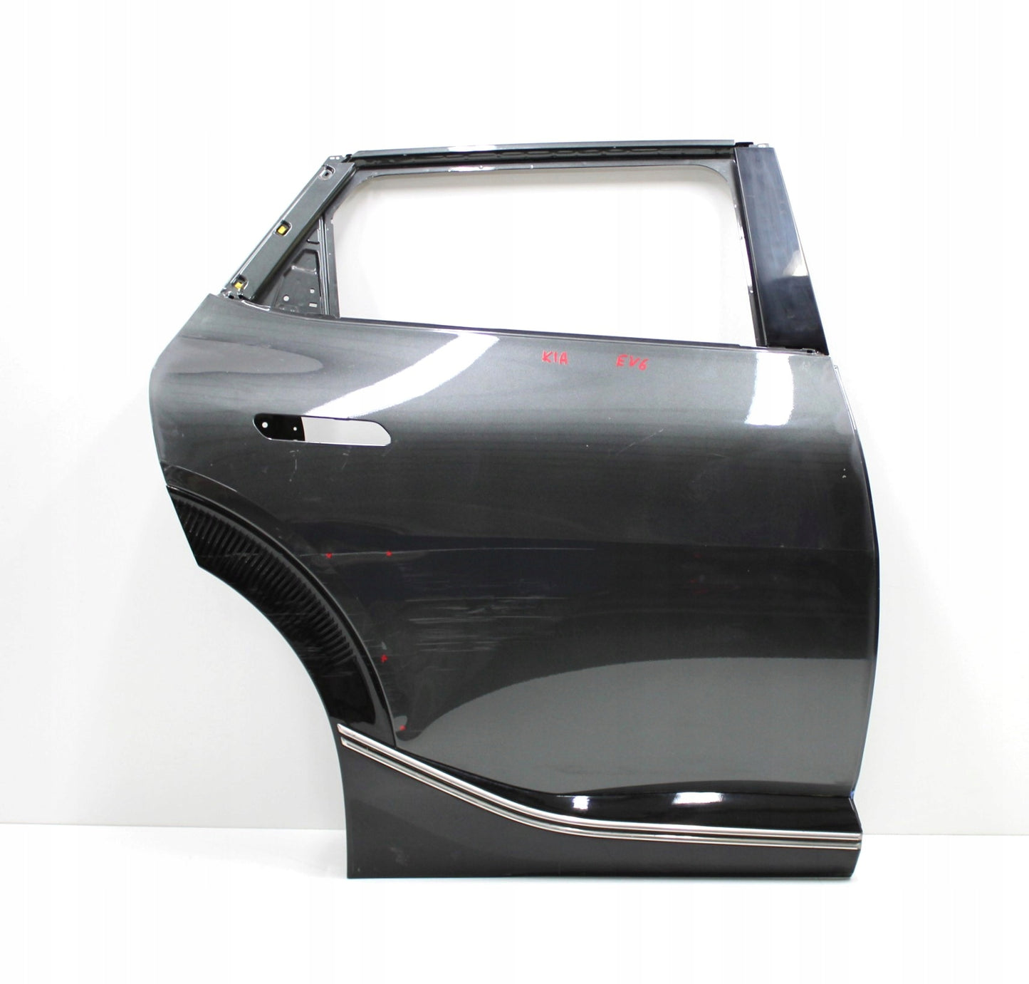 KIA EV6 EV-6 REAR RIGHT DOOR + TRIM STRIP ORG