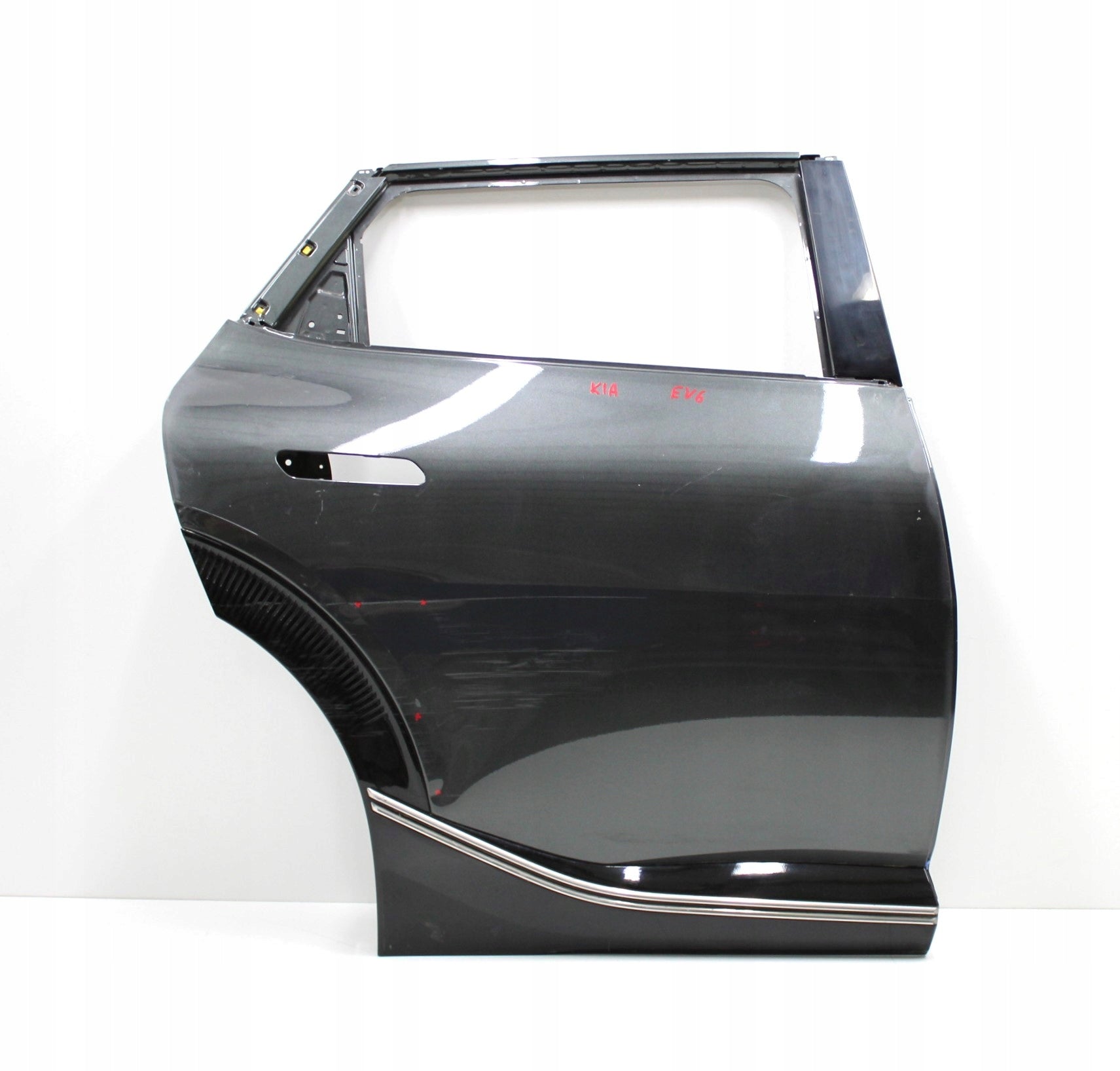 KIA EV6 EV-6 REAR RIGHT DOOR + TRIM STRIP ORG