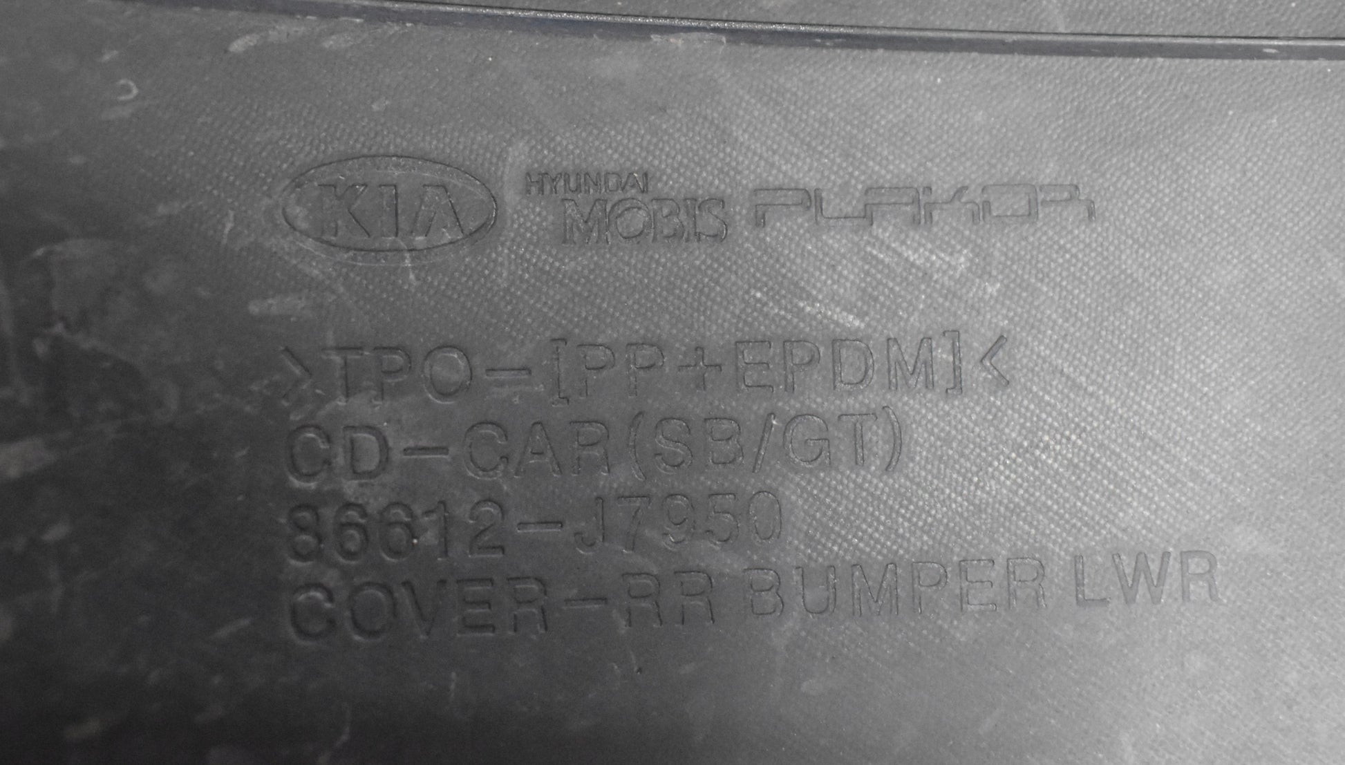 KIA PRO CEED GT REAR BUMPER STYLISH ORG 19+