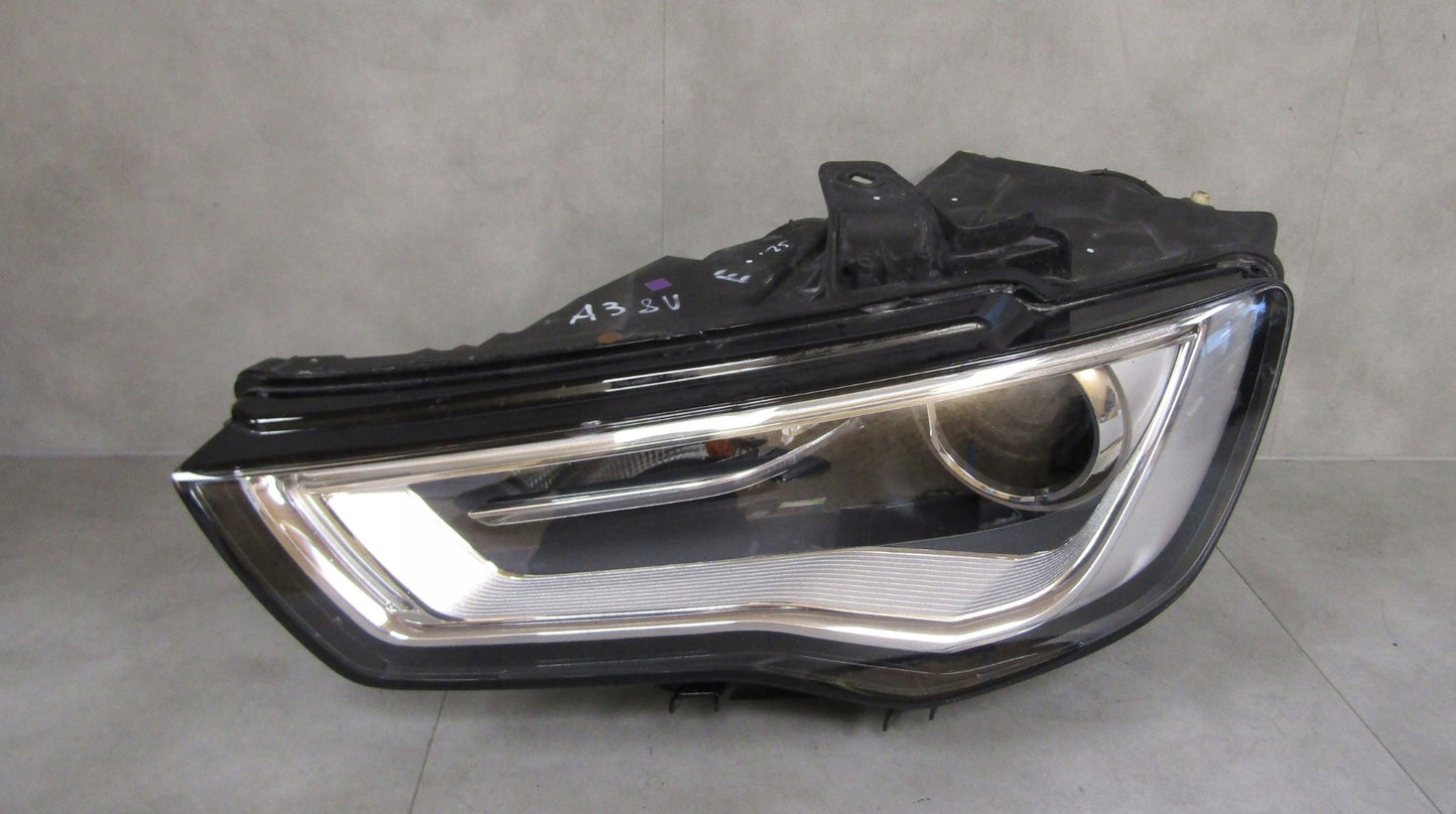 AUDI A3 8V0 8V XENON HEADLIGHT NON-SWIVEL 12-16 LH LEFT